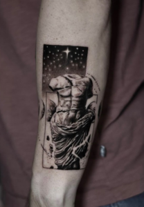 Black and Grey Tattoo, Realism Tattoo