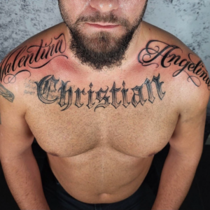 black and grey tattoos script tattoo custom script