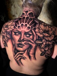 Black&Grey realism, Chichano tattoo