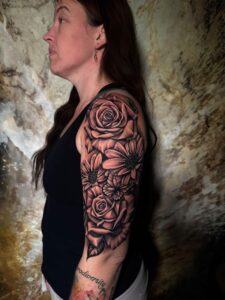 Black&Grey realism, Chichano tattoo